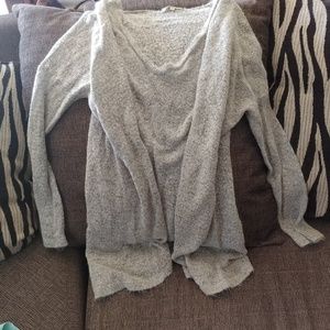 Grey piko sweater